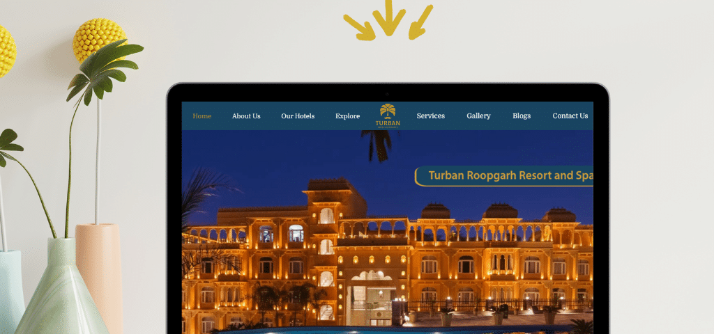 Hotel Website Design Company in Udaipur