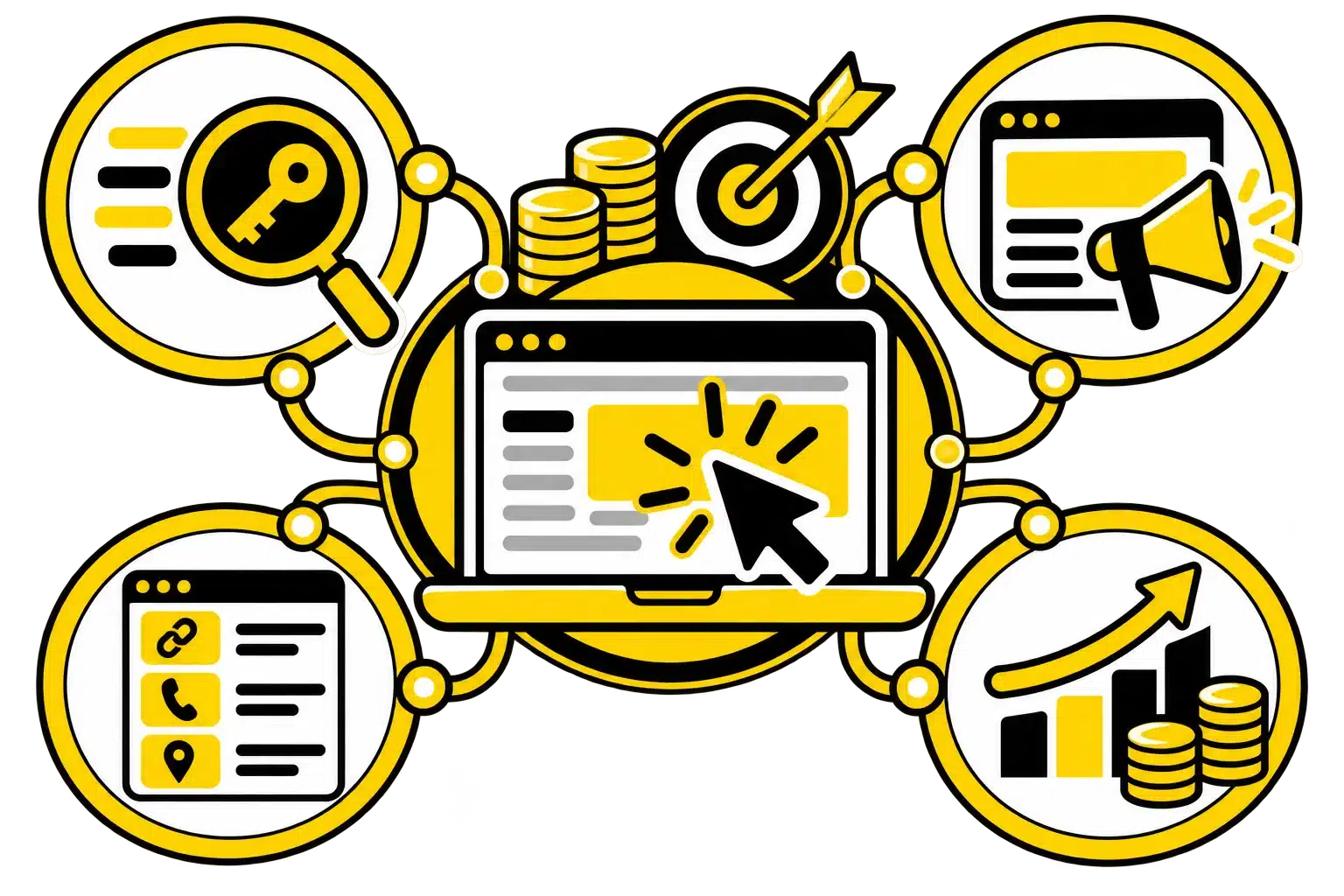 PPC Advertising Strategy Infographic